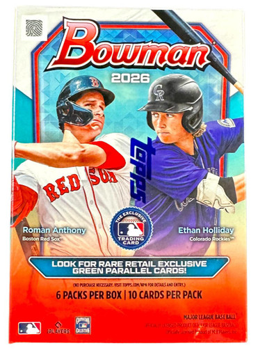 rare bowman baseball cards Amazon.com: Topps 2024 Bowman Baseball Retail Value Box : Collectibles &  Fine Art main image 0