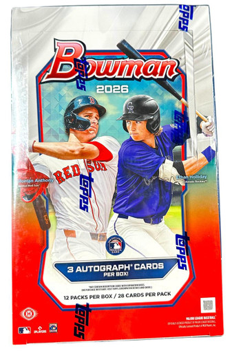 2026 Bowman Baseball Jumbo Box