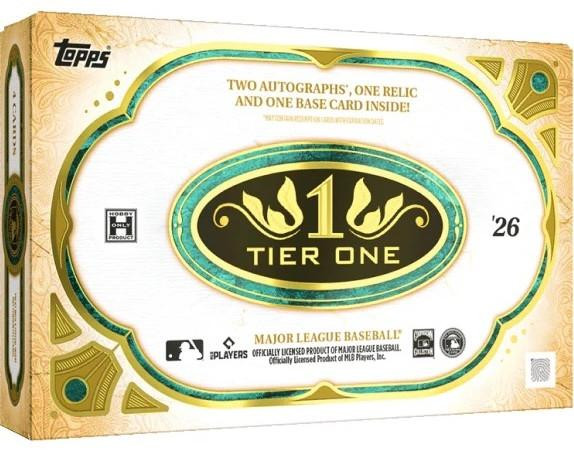 Image of 2026 Topps Tier One Baseball Hobby Box