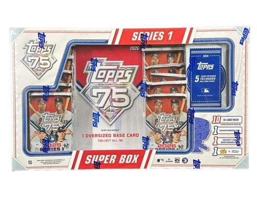 Image of 2026 Topps Series 1 Baseball Super Box