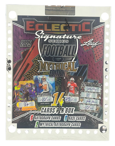 2025 Leaf Eclectic Signature Series Football Mythical Box 2025 Leaf Eclectic Signature Series Football Mythical Box