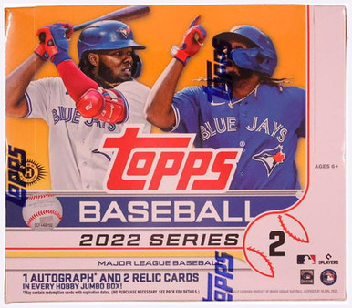 2022 Topps Updates Baseball - Hobby Box