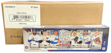 2026 Topps Baseball Complete Hobby Factory Set 8 Box Case