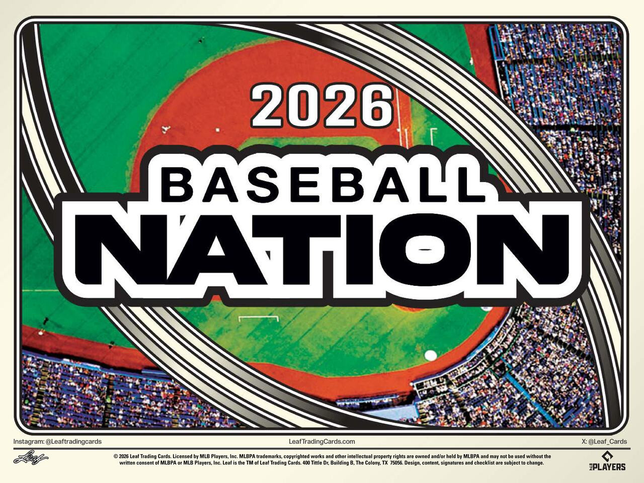 Image of 2026 Leaf Baseball Nation Hobby Box