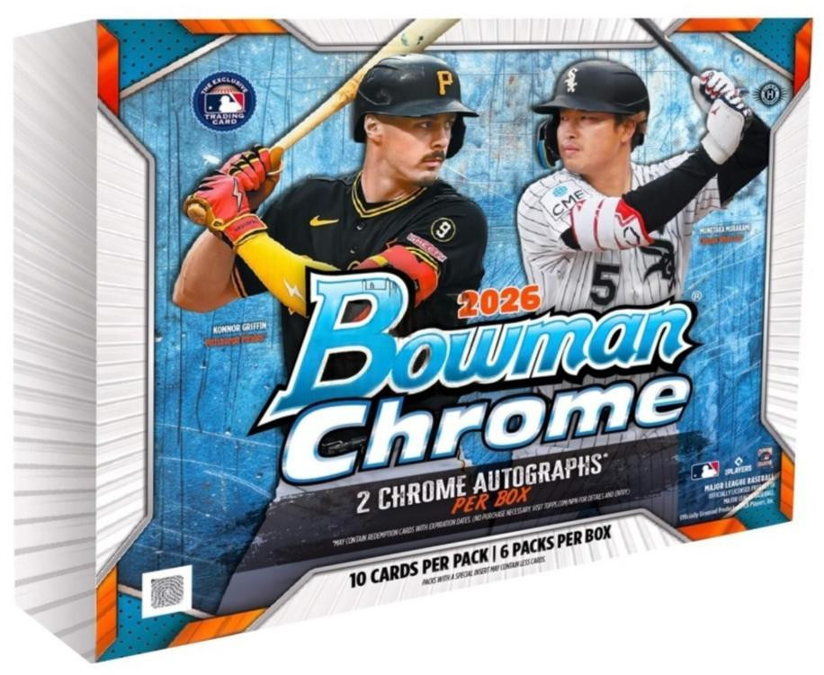 Image of 2026 Bowman Chrome Baseball Hobby Box