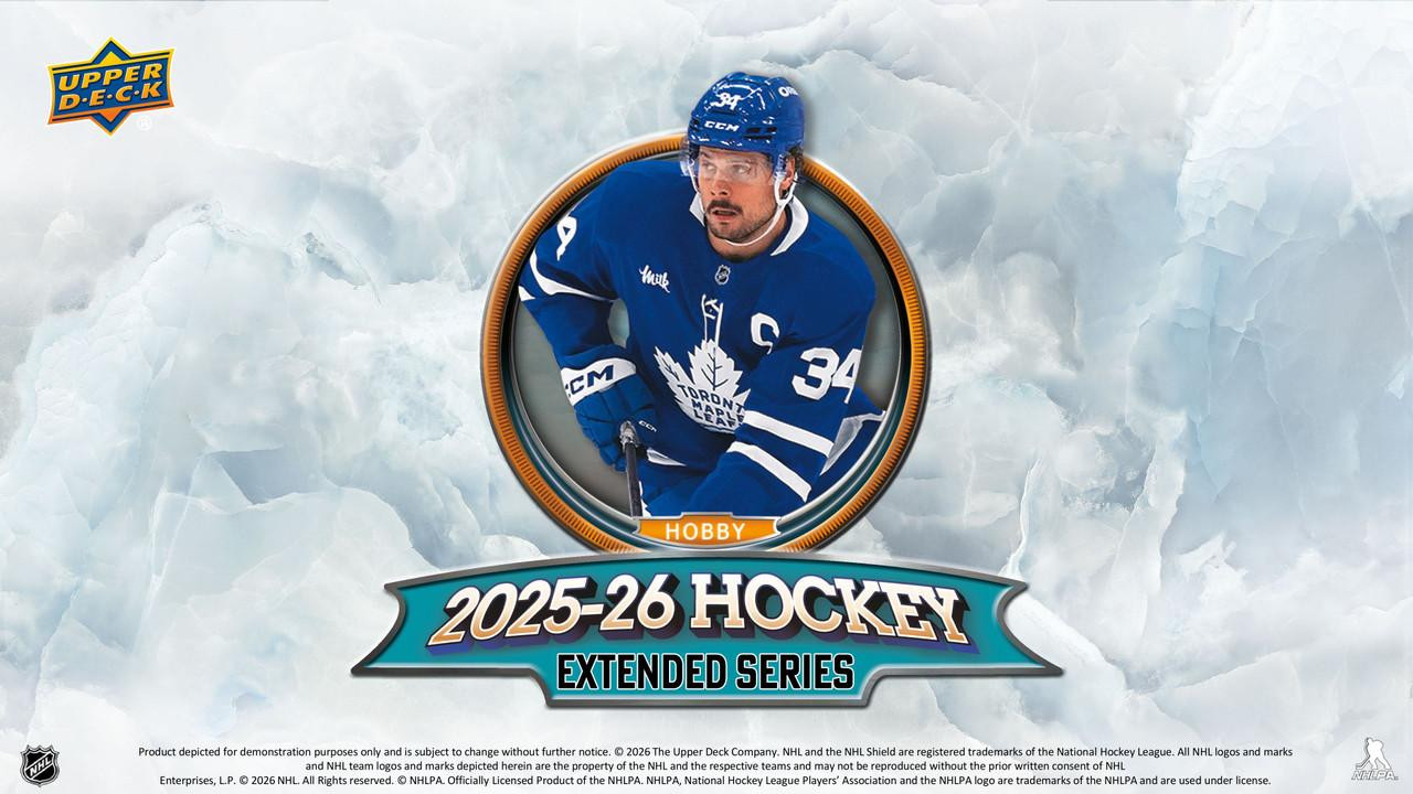 Image of 2025/26 Upper Deck Extended Series Hockey Hobby Box