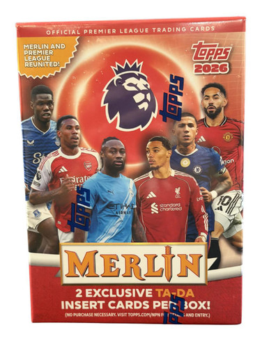 2025/26 Topps Merlin English Premier League Soccer Blaster Box