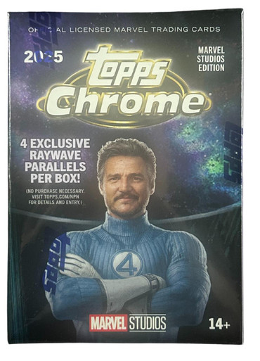 2025 Topps Chrome Marvel Studios Blaster Box