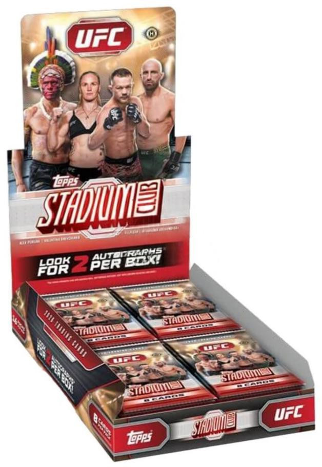 Image of 2026 Topps Stadium Club UFC Hobby Box