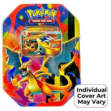 Pokemon Mega Charizard Tin Box