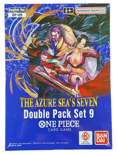 One Piece TCG: The Azure Sea's Seven Double Pack Set Vol. 9 (DP-09