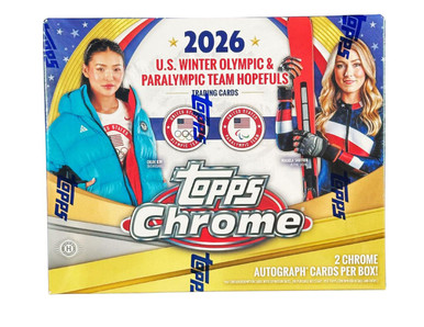 2026 Topps Chrome US Winter Olympics & Paralympic Team Hopefuls