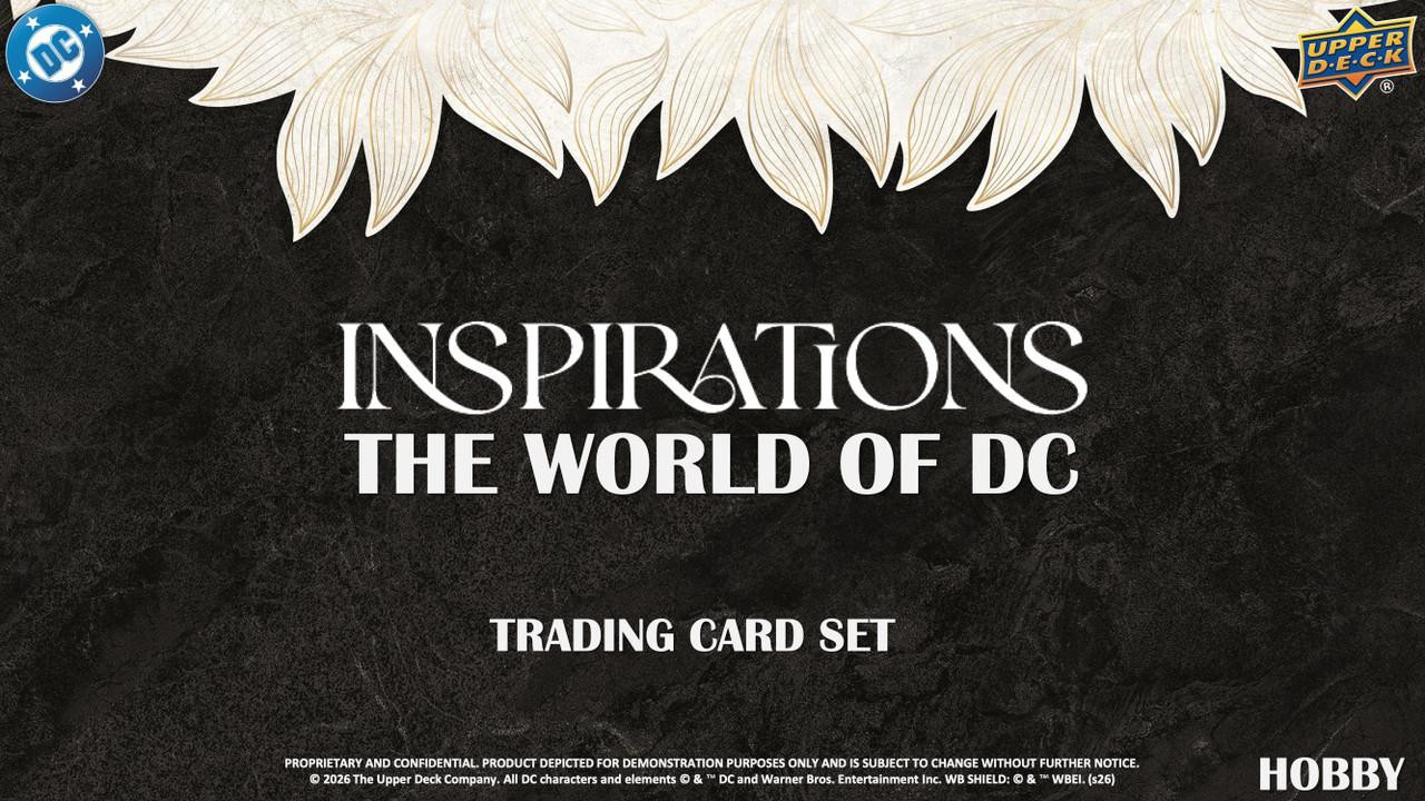 Image of 2025 Upper Deck Inspirations The World of DC Hobby Box