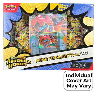 Pokemon Mega Evolution Ascended Heroes Ex Box