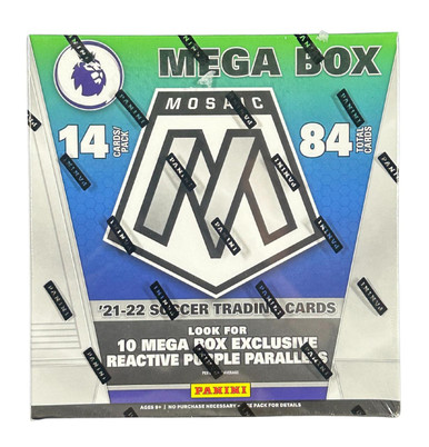 2021/22 Panini Mosaic English Premier League Soccer Mega (Purple