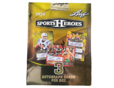 2026 Leaf Metal Sports Heroes Hobby Box