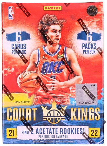 2021/22 Panini Court Kings Basketball Hobby Box