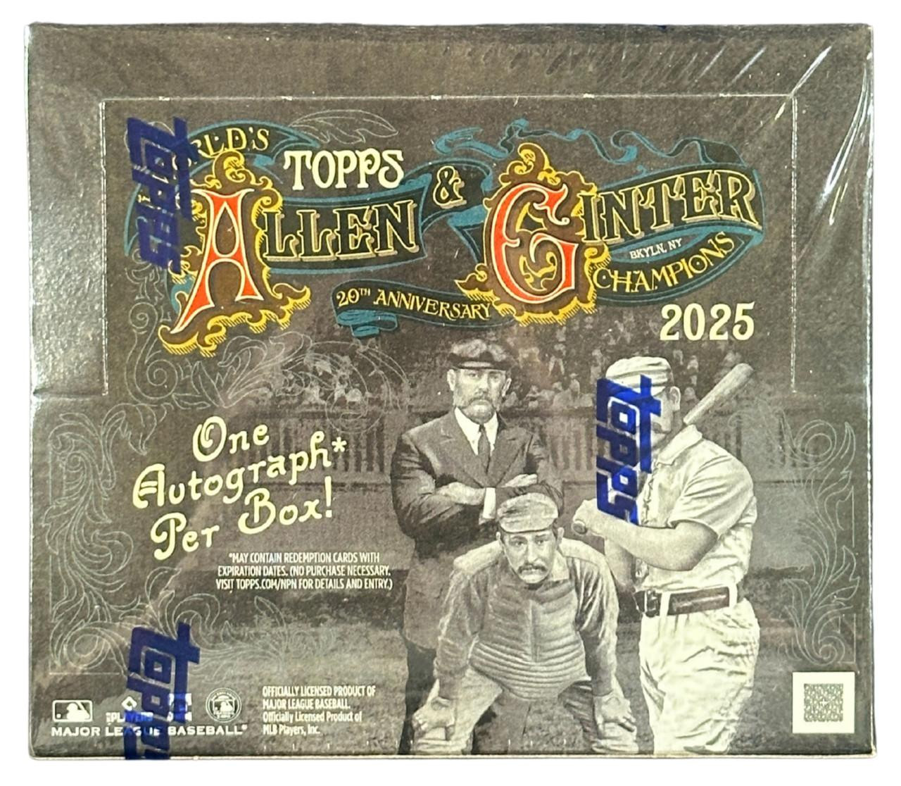 Image of 2025 Topps Allen & Ginter X Box