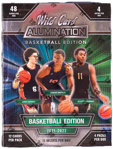 2021/22 Wild Card Alumination Basketball Hobby Box