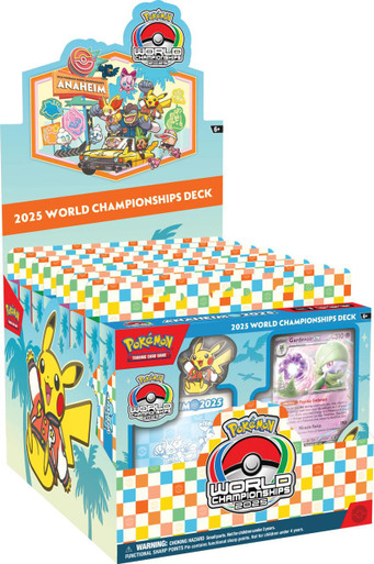 2025 Pokemon TCG World Championship Deck Display