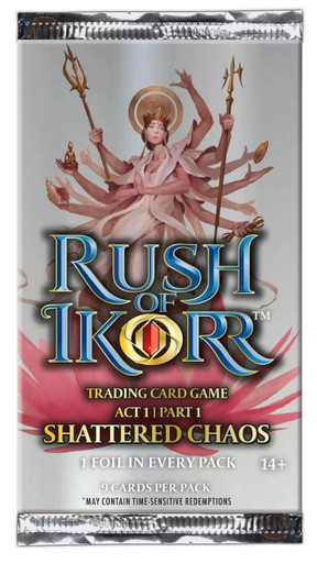 rush of ikorr booster box 2026 Upper Deck Luminary Strike 12 Case Game engine promotes an Easy to learn RUSH OF IKORR (TCG): ACT
