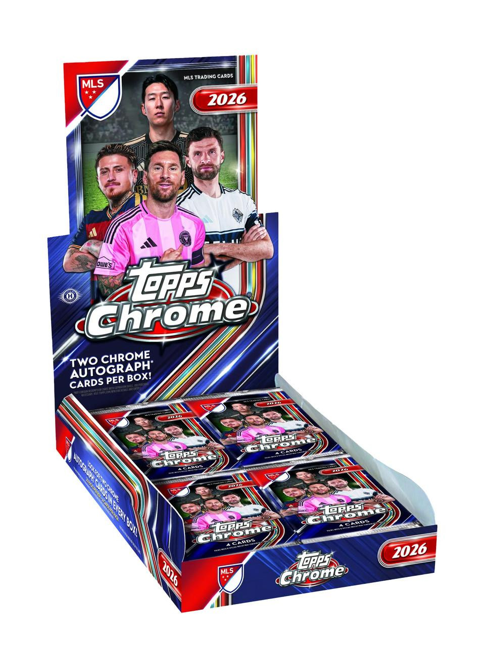 Image of 2026 Topps MLS Chrome Soccer Hobby Box