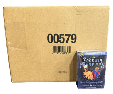 2026 Upper Deck Goodwin Champions Blaster 20 Box Case