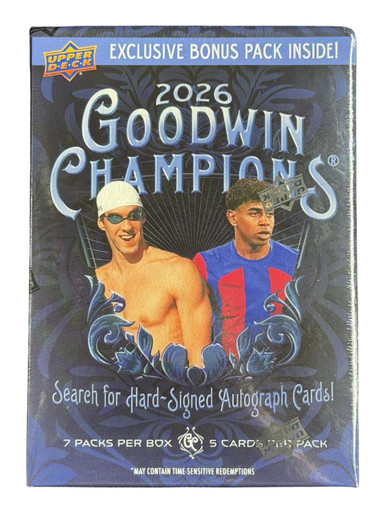 2026 Upper Deck Goodwin Champions Blaster Box