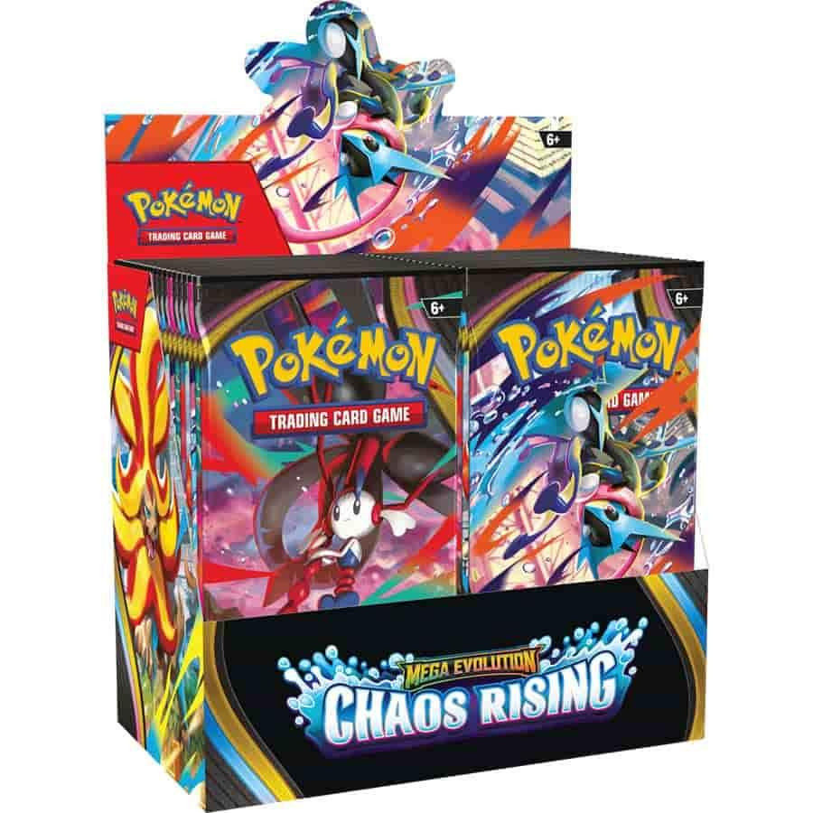 Image of Pokemon Mega Evolution Chaos Rising Booster Box