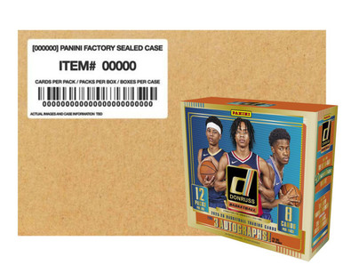 2025/26 Panini Donruss Basketball Hobby 16 Box Case