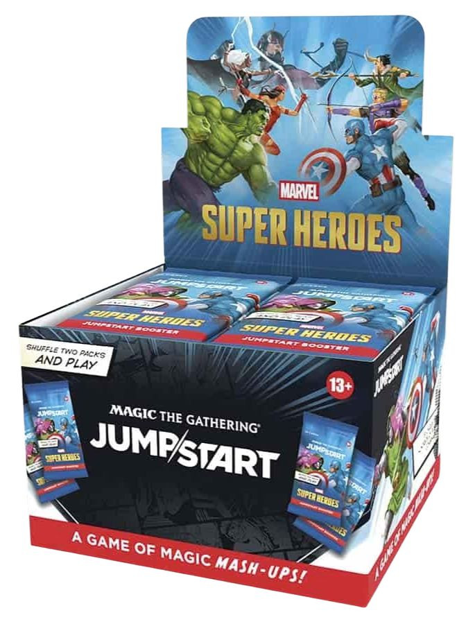 Image of Magic: The Gathering Marvel Super Heroes Jumpstart Booster Box