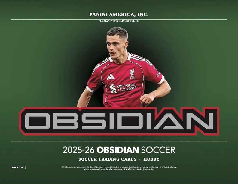 Image of 2025/26 Panini Obsidian Soccer Hobby Box