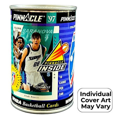 1997 Pinnacle WNBA Basketball Inside The Can Tin