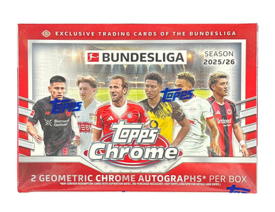2025/26 Topps Chrome Bundesliga Soccer Breaker's Delight Box