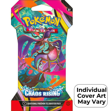 Pokemon Mega Evolution Chaos Rising Sleeved Booster Pack