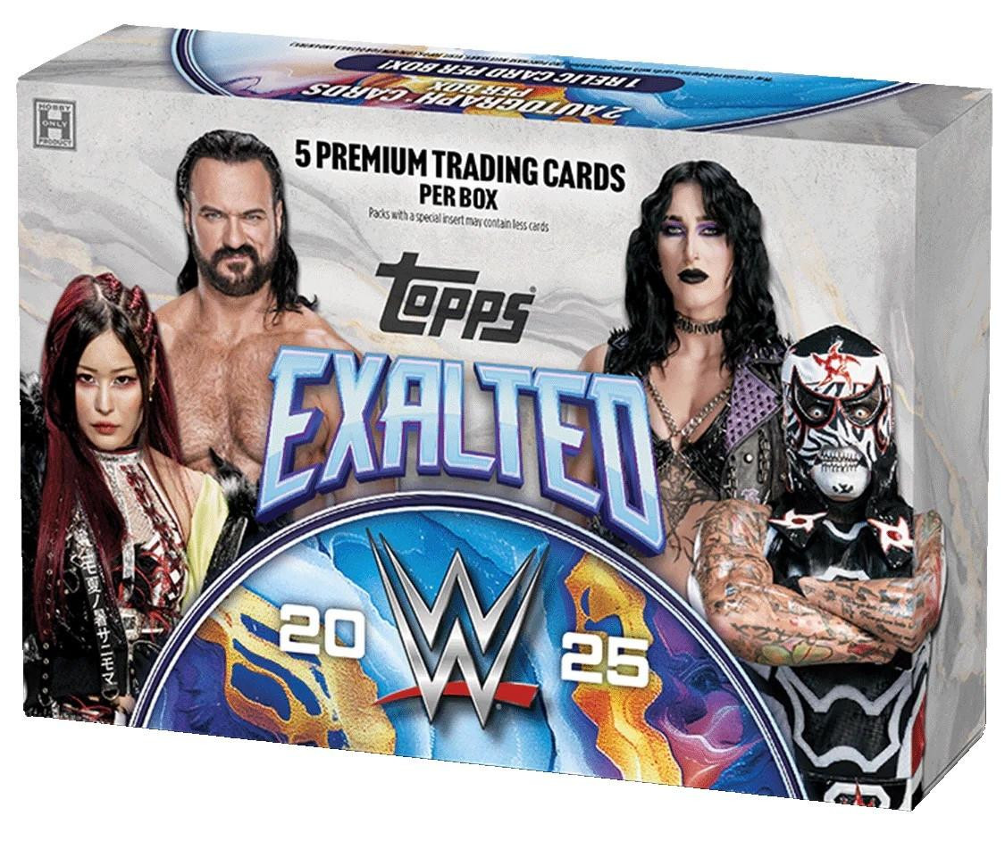 Image of 2025 Topps Exalted WWE Hobby Box