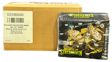 Magic: The Gathering Secrets of Strixhaven Collector Booster 6 Box Case