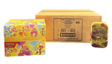 Pokemon Scarlet & Violet 151 Mini Tin 4 Box Case (2025) Pokemon Scarlet & Violet 151 Mini Tin 4 Box Case (2025)