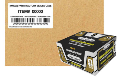 2026 Panini Prizm FIFA World Cup Soccer Hobby 12 Box Case