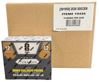 ViewPlay 2026ギフトボックス セット 2026 Panini Prizm FIFA World Cup Soccer Hobby 12 Box Case