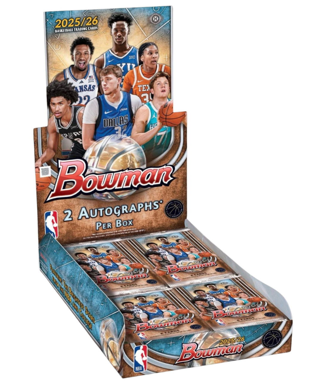 Image of 2025/26 Bowman Basketball Hobby Box