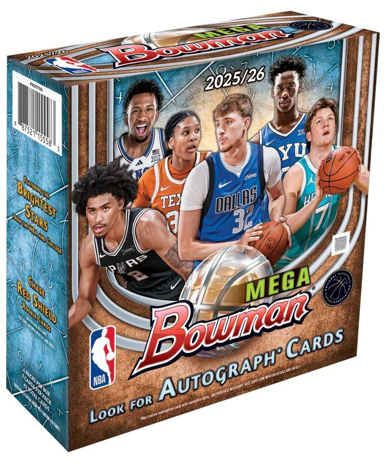 Image of 2025/26 Bowman Basketball Mega Box