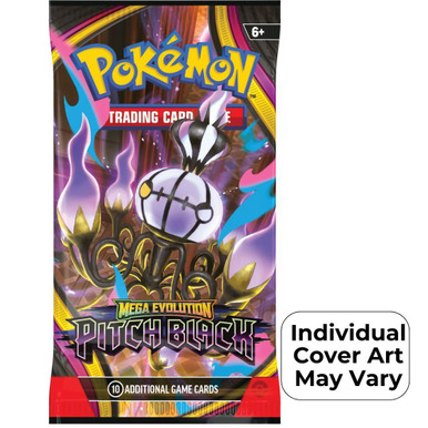 Pokemon Mega Evolution Pitch Black Booster Pack Pokemon Mega Evolution Pitch Black Booster Pack