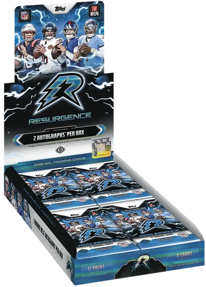 Image of 2025 Topps Resurgence Football Hobby Box