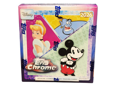 2026 Topps Chrome Disney Mega Box