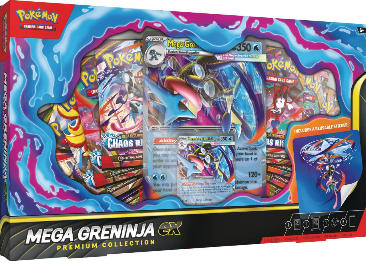 Image of Pokemon Mega Greninja Ex Premium Collection Box