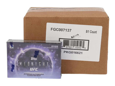 2026 Topps Midnight UFC Hobby 8 Box Case