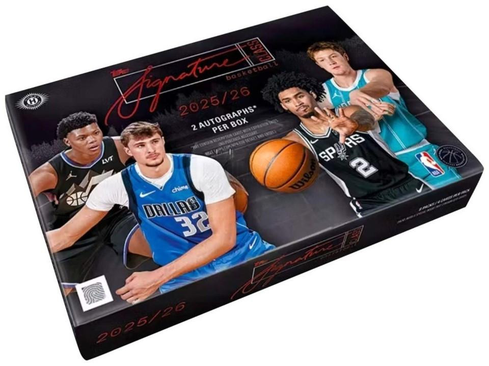Image of 2025/26 Topps Signature Class Basketball Hobby Box