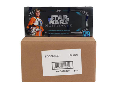 2025 Topps Star Wars Masterwork Hobby 8 Box Case