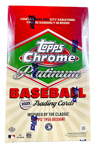 2025 Topps Chrome Platinum Anniversary Baseball Hobby Box